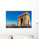 Arc de triomphe Paris afternoon Wall Decal