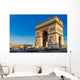Arc de triomphe Paris afternoon Wall Decal