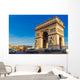 Arc de triomphe Paris afternoon Wall Decal
