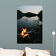 Bonfire by the Lake Wall Decal