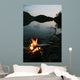 Bonfire by the Lake Wall Decal