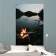 Bonfire by the Lake Wall Decal