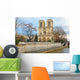 Cathedral of Notre Dame de Paris at Christmas Wall Decal
