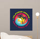 California Santa Monica Beach - Vector Illustration Concept Wall Decal