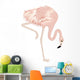 Pink Flamingo Wall Decal