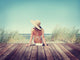 Woman Wearing Bikini in a Summer Vacation Wall Decal
