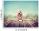 Woman Wearing Bikini in a Summer Vacation Wall Decal