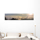 Rolling Fog Over City of Portland Oregon at Sunrise Wall Decal