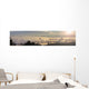Rolling Fog Over City of Portland Oregon at Sunrise Wall Decal