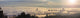 Rolling Fog Over City of Portland Oregon at Sunrise Wall Decal
