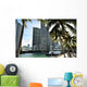 Miami River and Downtown Wall Decal