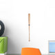 Baseball: Isolated Baseball Bat Wall Decal