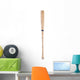 Baseball: Isolated Baseball Bat Wall Decal