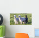 Alpaca Portrait Wall Decal