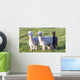 Alpaca Portrait Wall Decal