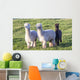 Alpaca Portrait Wall Decal