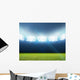 Generic Floodlit Stadium Wall Decal