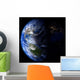 Day and night on planet Earth. Wall Decal