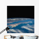 Baja California from space. Stars in the background. Wall Decal
