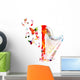 Colorful music background. Vector Wall Decal