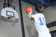 A teenager basketball player play his favorite sport Wall Decal
