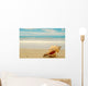 Conch shell on beach Wall Decal