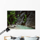Canyoneering in the Narrows, Zion Canyon Wall Decal