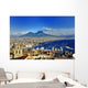 Naples and Vesuvius panoramic view, Napoli, Italy Wall Decal
