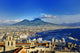 Naples and Vesuvius panoramic view, Napoli, Italy Wall Decal