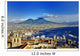 Naples and Vesuvius panoramic view, Napoli, Italy Wall Decal