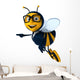 Fun bee Wall Decal
