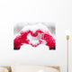 Making heart symbol Wall Decal