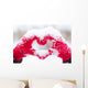 Making heart symbol Wall Decal