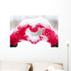 Making heart symbol Wall Decal