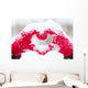 Making heart symbol Wall Decal