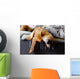 Sleeping Beagle Wall Decal