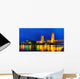Panorama of Golden Gates drawbridge in Sacramento Wall Decal