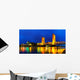 Panorama of Golden Gates drawbridge in Sacramento Wall Decal