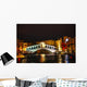 Rialto Bridge (Ponte Di Rialto) in Venice, Italy Wall Decal