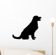 Dog Silhouette Wall Decal