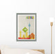 Travel Australia landmarks skyline vintage poster Wall Decal