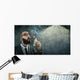 money burning - businessman arrogant Wall Decal