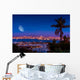 San Diego Night with Moon Wall Decal