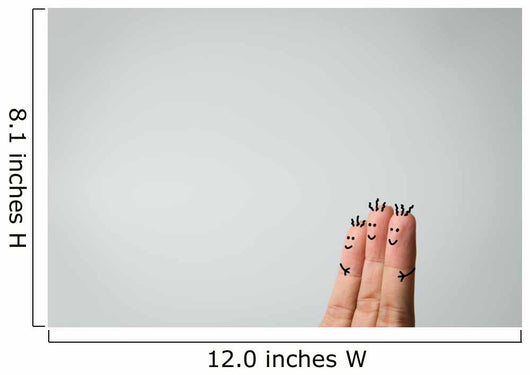 Happy fingers Wall Decal