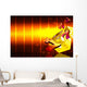 Hot lucky sevens and casino dice flying at the viewer Wall Decal