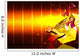 Hot lucky sevens and casino dice flying at the viewer Wall Decal