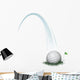 golf ball action Wall Decal