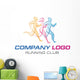 running-logo Wall Decal