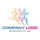 running-logo Wall Decal