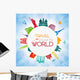 Travel around World Wall Decal